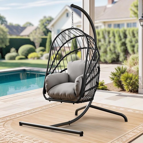 Hanging egg chair - hanging,
