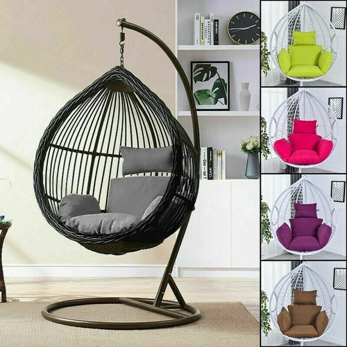 Swing hanging egg rattan chair - egg,