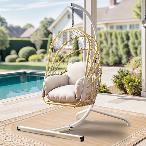Foldable egg chair stand - foldable,