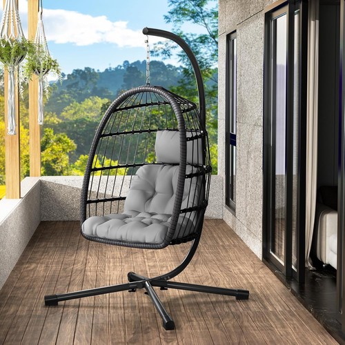 Egg chair stand patio - egg, w/