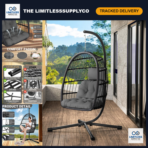 Oversized hanging egg chair - oversized,