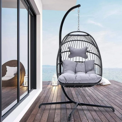 Nicesoul rattan swing hanging - rattan,