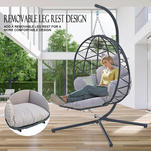 Hanging egg chair with - chair, &
