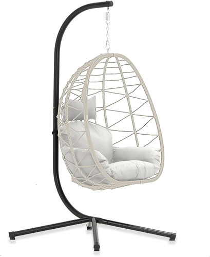 Doublett egg chair with stand - doublett,