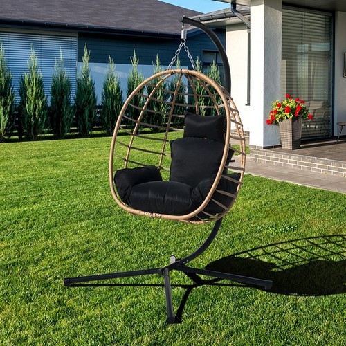 Hanging egg swing chair stand - egg,