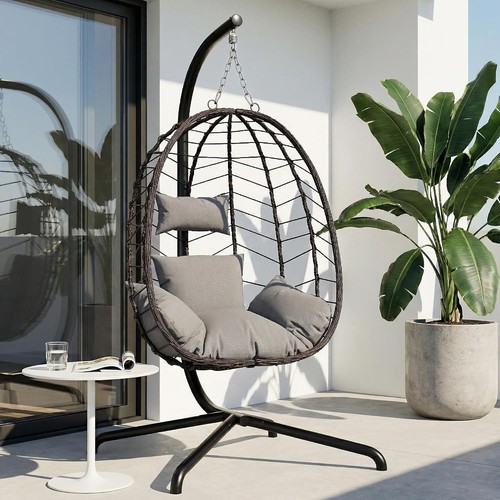 Hanging egg chair - egg, stand