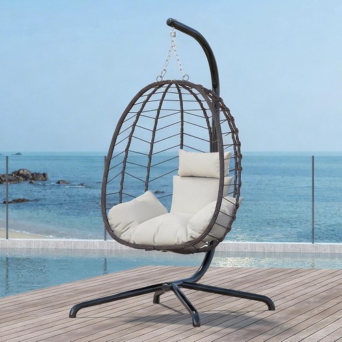 Hanging egg chair - egg,