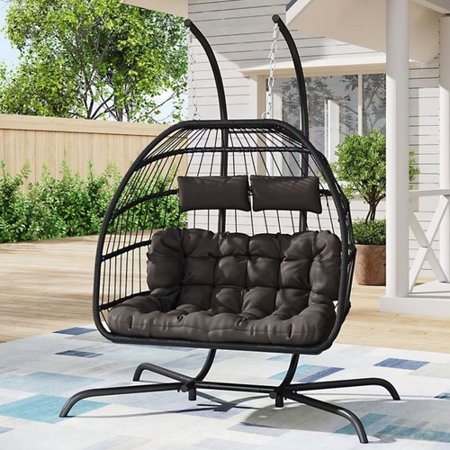 Single double rattan hanging - single/double,