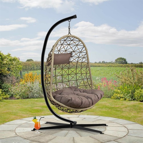 Cocoon egg hanging swing - hanging, chair