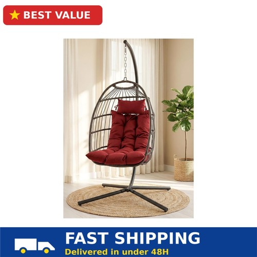 Serenelife hanging egg chair - hanging,